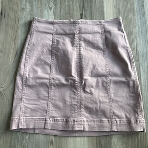 Mudd Skirt Juniors Lavender FLX Stretch Paneled Mini Pencil Y2K Military Size 7